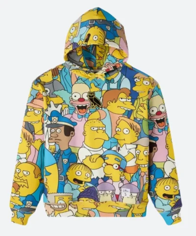 OVO X The Simpsons Hoodie Front Image