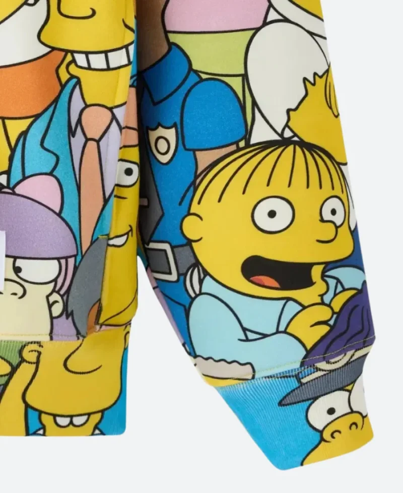 OVO X The Simpsons Hoodie Shoulder Image