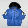 Order Unisex 8 Ball Multiple Colors Bomber Hooded Leather Jacket