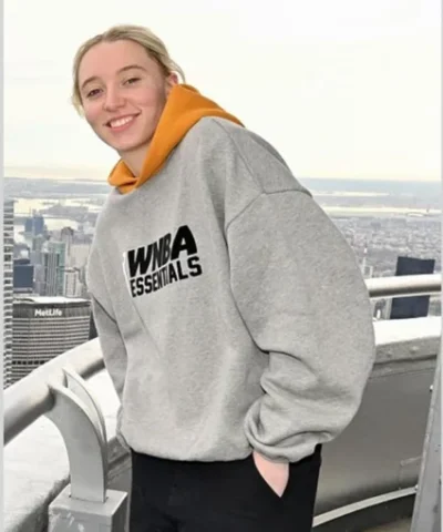 Paige Bueckers WNBA Essentials Hoodie Grey 510x510