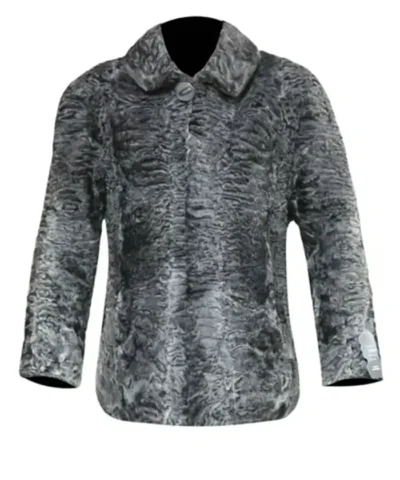 Persian Karakul Lamb Mink Fur Collar Jacket.webp