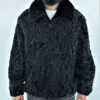 Persian Lamb Fur Black Jacket webp