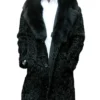Persian Lamb Fur Mid Length Black Coat.webp
