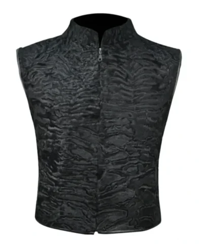 Persian Lamb Fur Winter Waistcoat Vest.webp