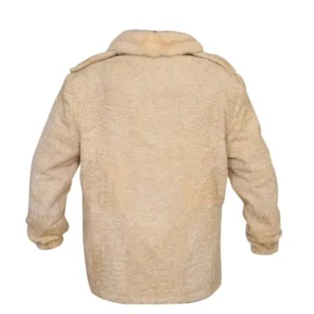 Persian Lamb Karakul Cream Off White Swakara Astrakhan Broadtail Fur Coat Jacket webp
