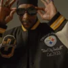 Pittsburgh Steelerser Snoop Dogg Varsity Jacket