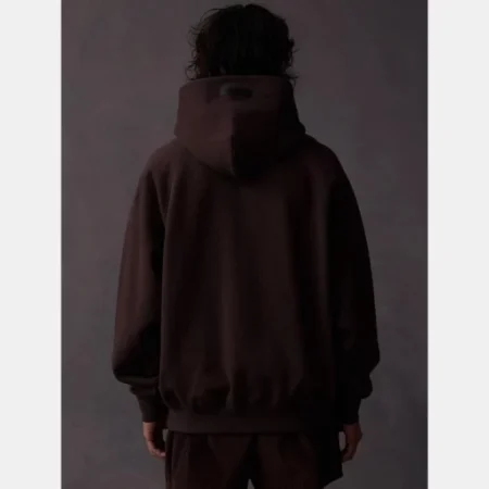 Plum Fear of God Essentials Hoodie