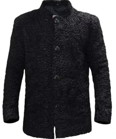 Real Astrakhan Karakul Lamb Curly Fur Coat.webp