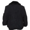 Real Astrakhan Persian Lamb Fur Karakul B3 Bomber Black Coat For Men And Women.webp