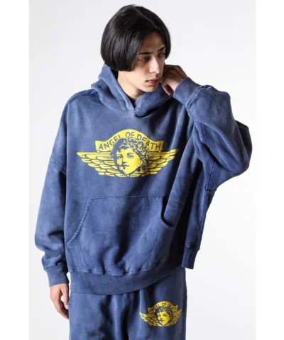 SAINT Mxxxxxx ANGEL Hoodie front