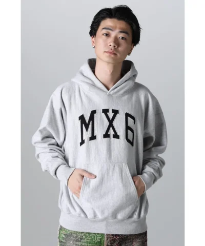 SAINT Mxxxxxx MX6 Hoodie Gray front