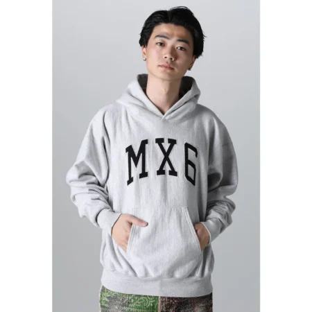 SAINT Mxxxxxx MX6 Hoodie Gray front