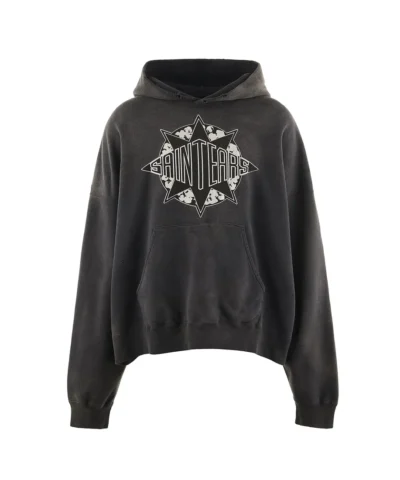 SAINT Mxxxxxx x Denim Tears Saint Tears Hoodie black