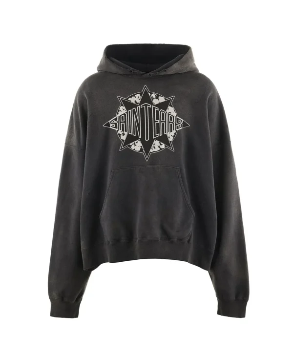 SAINT Mxxxxxx x Denim Tears Saint Tears Hoodie black
