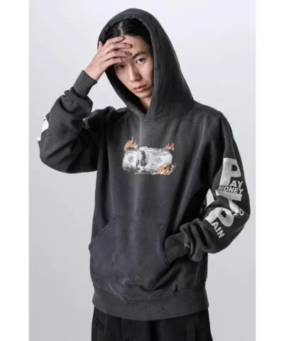 SAINT Mxxxxxx × PTP BRND MONEY Hoodie