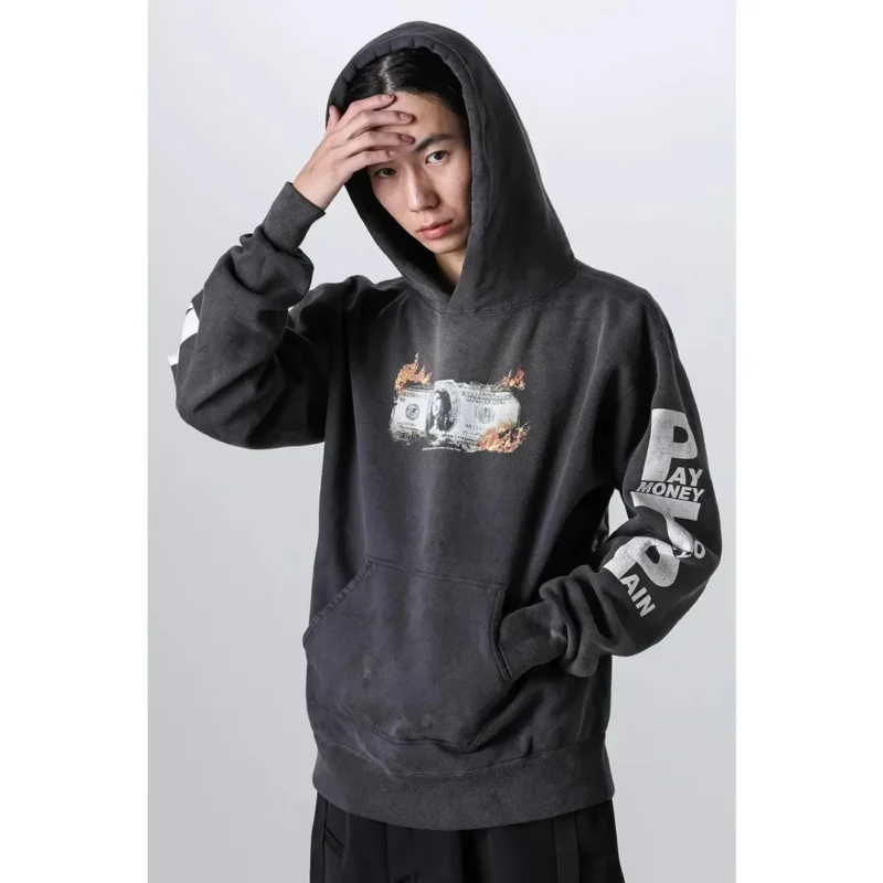 SAINT Mxxxxxx × PTP BRND MONEY Hoodie