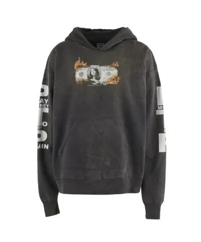 SAINT Mxxxxxx × PTP BRND MONEY Hoodie clear