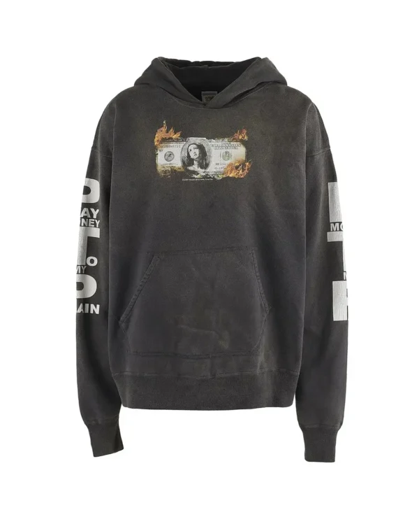 SAINT Mxxxxxx PTP BRND MONEY Hoodie clear