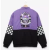 Sanrio Kuromi Checkered Racing Jacket Back