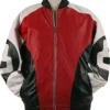 Shop 8 Ball Logo Red Black and White Bomber Jacket 510x637