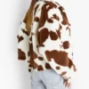 Shop Cowhide Brown And White Fur Leather Jacket For Men And Women 1.webp
