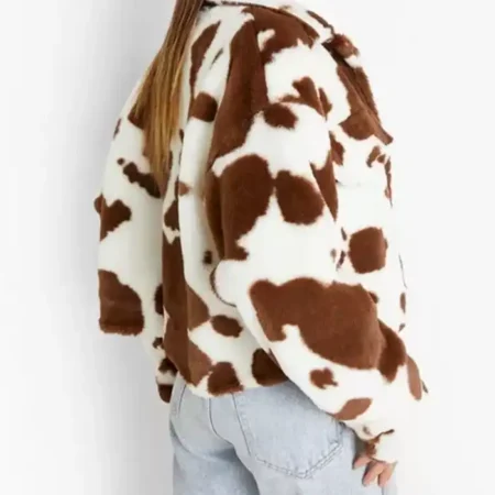 Shop Cowhide Brown And White Fur Leather Jacket For Men And Women 1 webp