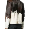 Shop Cowhide Multicolor Leather Fur Jacket For Men And Women.webp