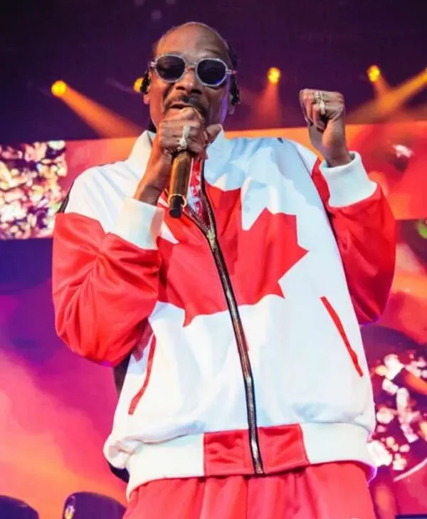 Snoop Dogg Cali to Canada Tour 2024 Canadian Flage Jacket
