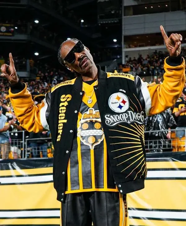 Snoop Dogg Pittsburgh Vintage Steelers Jacket