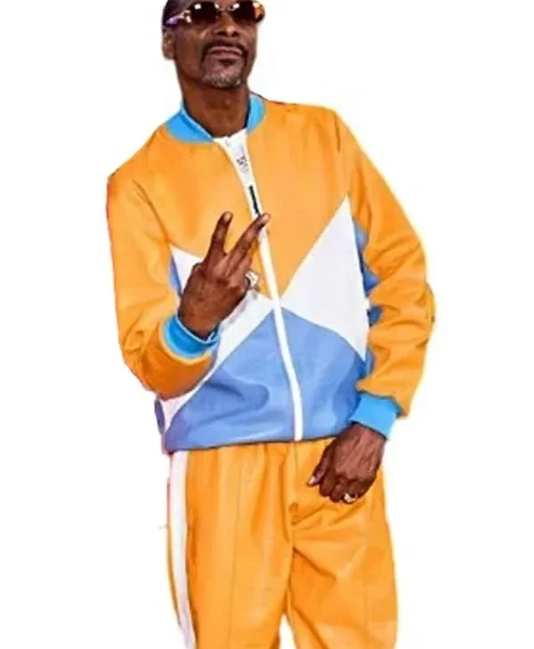 Snoop Dogg The Voice Season 26 Track Leather Jacket