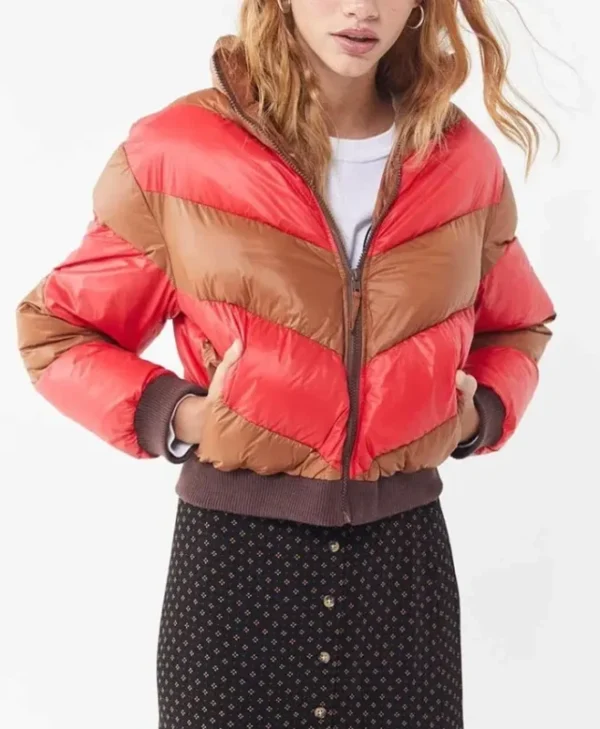 Spinning Out Serena Baker Puffer Jacket