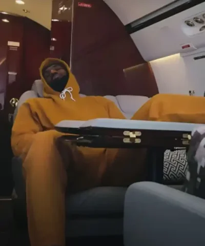 Starting 5 LeBron James Yellow Hoodie