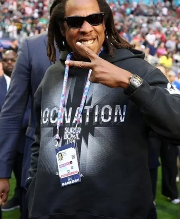 Super Bowl 2023 Jay Z Black Hoodie 1