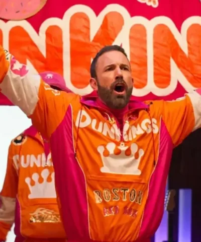 Super Bowl Ben Affleck Dunkin Donuts Jacket