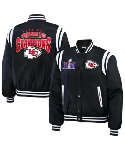 Super Bowl Lviii Champions Erin Andrews Chiefs Jacket