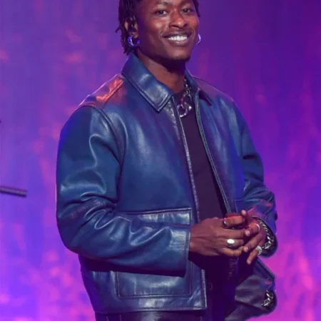 Super Bowl Soulful Celebration Lucky Daye 2025 Blue Jacket