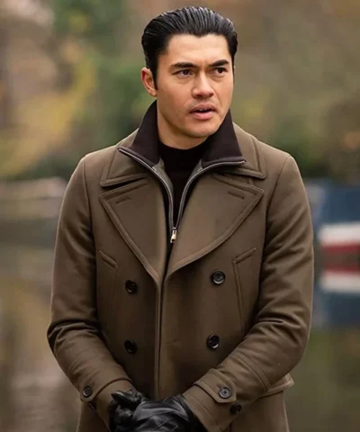 The Gentlemen Henry Golding Brown Trench Coat