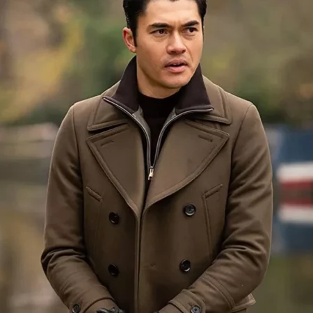 The Gentlemen Henry Golding Brown Trench Coat