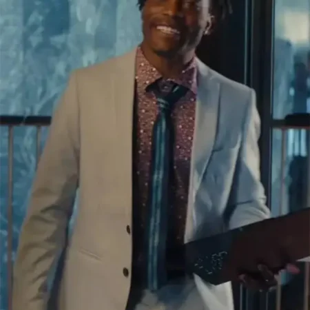 The Gentlemen Jermaine Fowler White Blazer