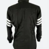 The Simpsons Black Racing Jacket Back Image