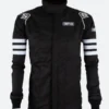 The Simpsons Black Racing Jacket Front bImage