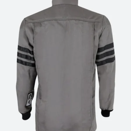 The Simpsons Front Racing Jacket Back Image