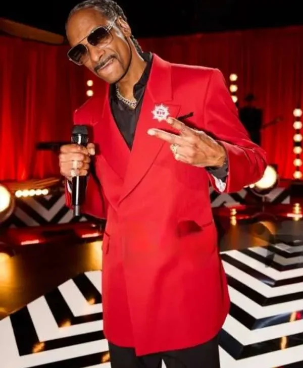 The Voice S26 Snoop Dogg Red Blazer
