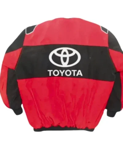 Toyota Vintage F1 Racing Embroidery Jacket Back
