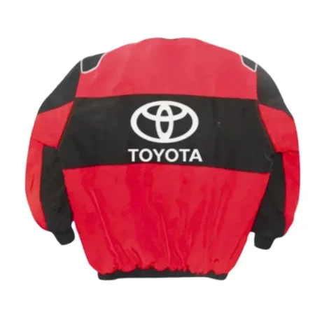 Toyota Vintage F1 Racing Embroidery Jacket Back