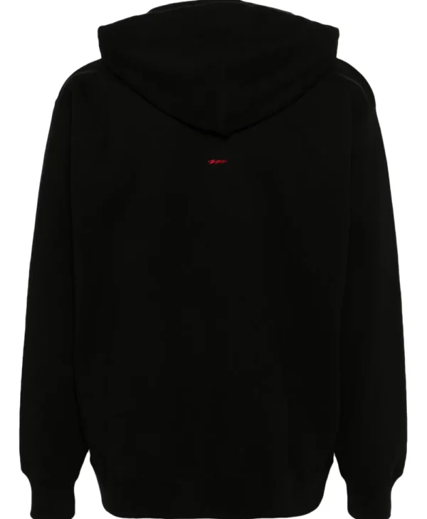 WTAPS Logo Embroidered Hoodie back