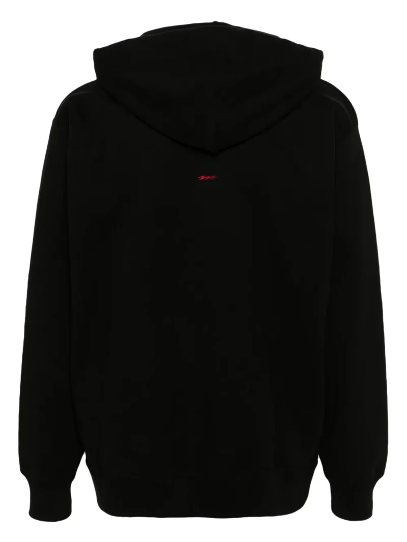 WTAPS Logo Embroidered Hoodie back