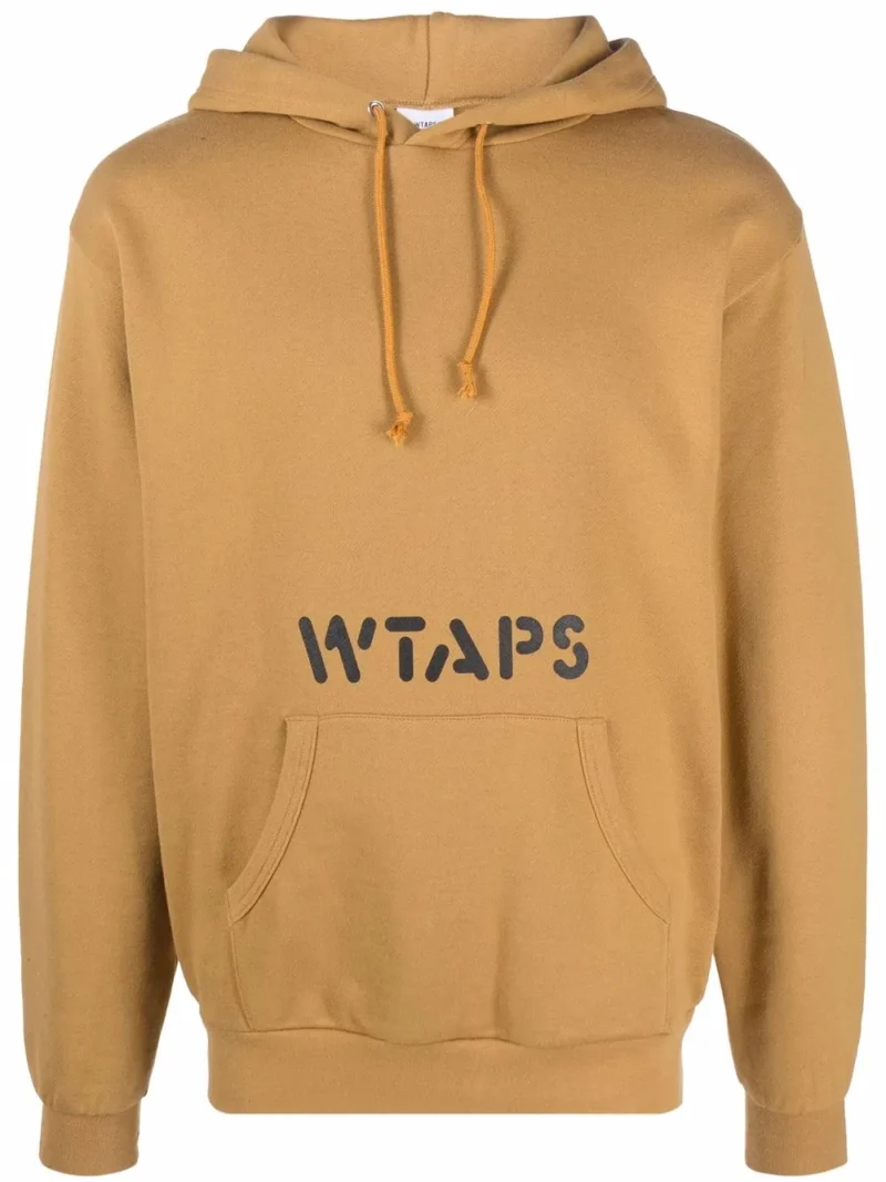 WTAPS Logo Printed Hoodie