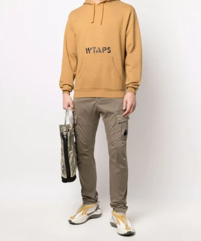 WTAPS Logo Printed Hoodie full