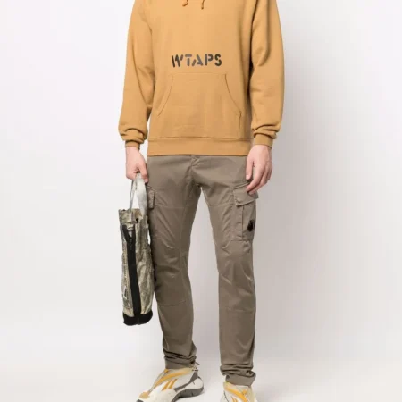 WTAPS Logo Printed Hoodie full